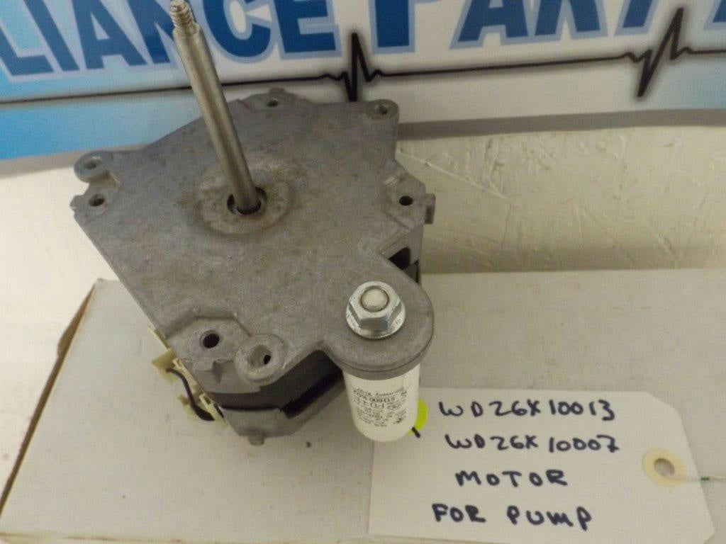 KENMORE GENERAL ELECTRIC DISHWASHER WD26X10013 WD26X10007 MOTOR FOR PUMP USED KENMORE GENERAL ELECTRIC DISHWASHER WD26X10013 WD26X10007 MOTOR FOR PUMP USED